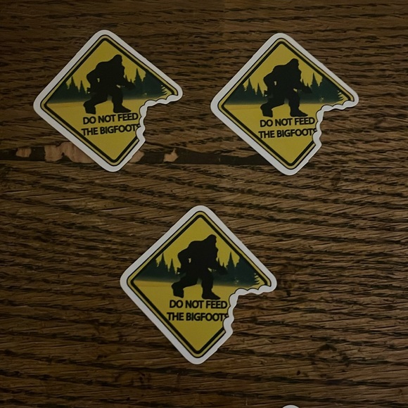Bigfoot Vinyl Stickers - Picture 1 of 5